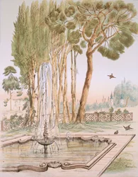 A Garden in Turkey, 19th Century